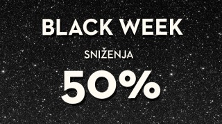 BLACK WEEK sniženja 50% !